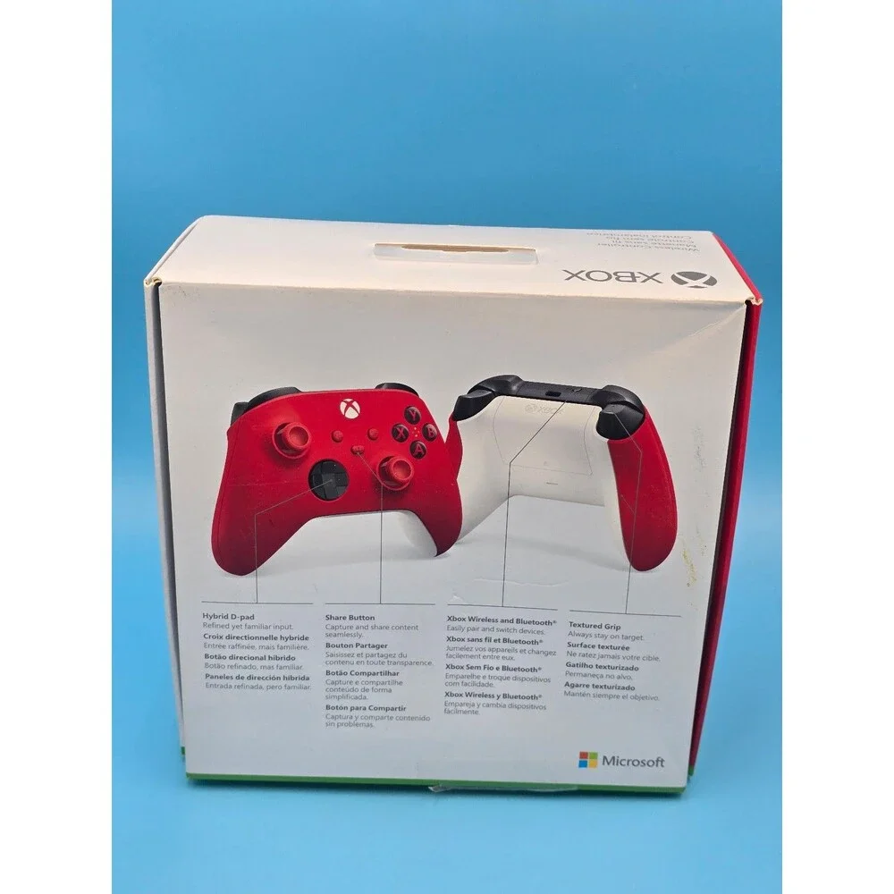 Xbox Wireless Controller in the Pulse Red